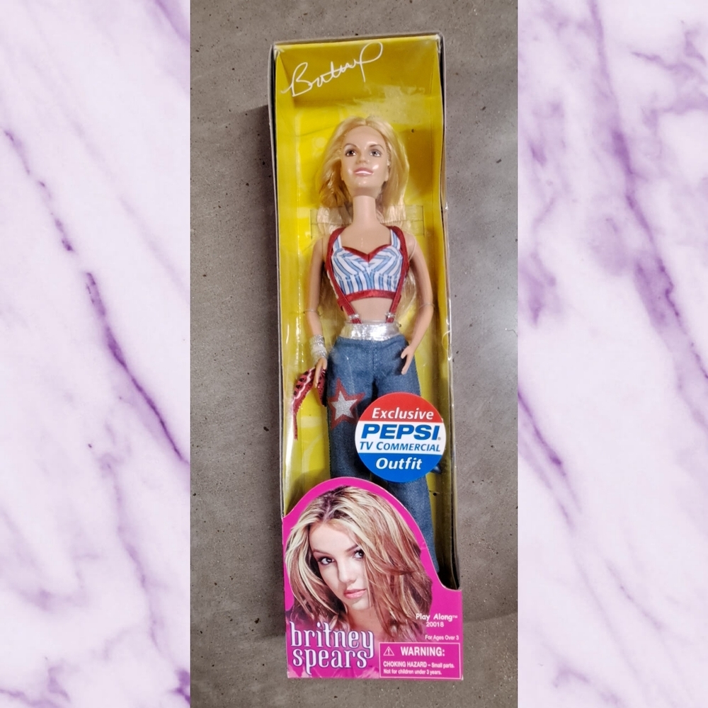 Britney Spears Doll Pepsi Outfit